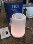 Hatch Rest Sound Machine Baby Night Light -time To Rise Ex, Tested Open Box. Fixed Price $32.59.