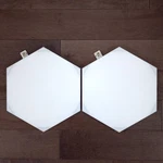 Nanoleaf Hexagons NL42 Smart Light Panels Set Of W/ Connectors White. Fixed Price $22.00.