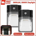 2 Pack 30W Led Wall Dusk To Dawn Outdoor Security Lights For Garage. Fixed Price $50.61.