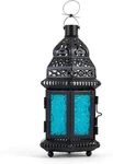 Gallery Of Light Moroccan Lantern Blue Glass. Fixed Price $34.59.