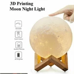 3D Printing Lamp Usb Led Night Moonlight Touch Color Changing Remote. Fixed Price $18.80.