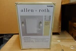 Allen + Roth Lyndsay 5-IN 1-LIGHT Satin Nickel Led Transitional Vanity. Fixed Price $25.99.