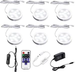 Dimmable Led Under Cabinet Lighting, Counter Showcase Kitchen Fixtures. Fixed Price $34.99.