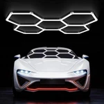 Hexagon Lights - 168W Led Honeycomb For Garage, Shop, Basement. Fixed Price $93.99.