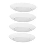 7.5-INCH Led Disk Lights, Dimmable Surface Mount, Color White. Fixed Price $80.94.