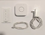 Philips Hue Bridge + Lightbulb Remote Bundle. Fixed Price $184.99.