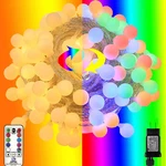 Globe String Lights 33FEET 96LEDS Plug Fairy With Remote Timer. Fixed Price $14.98.
