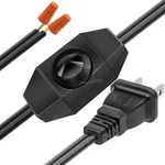 2PACK Ul Listed Rotary Dimmer Switch WITH1.8M/5.9FT Extension Power Cord For .... Fixed Price $22.50.