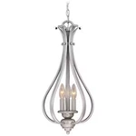 Vaxcel PD35459BN Monrovia Light Brushed Nickel Teardrop Candle Pendant. Fixed Price $209.99.