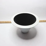 Progress Lighting 6 In. Black Recessed Baffle Trim. Fixed Price $12.57.