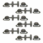 Black Door Latch Wrought Iron Garage Ring Pack Of 6 Renovators Supply. Fixed Price $206.99.