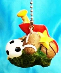 One! - Sports Baseball Soccer Football Basketball Ceiling Fan Pull Chain. Fixed Price $19.61.