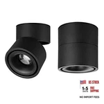 Led Ceiling Spotlight - Wall 360 Adjustable 3000K Warm Black. Fixed Price $42.16.