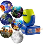Projectables 13347 Six Image Led Plug-in Night Light, Green And Blue,. Fixed Price $22.84.