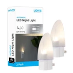 Lights By Night Led Light, Plug-in, Dusk To Dawn Sensor, Warm White, Ul-ce. Fixed Price $13.00.