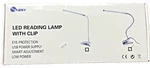 Svance Mini Usb Clip-on Desk Lamp With Flexible Neck, Led Table Light. Fixed Price $9.99.