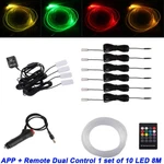 8M 1TO10 Ambient Light Bluetooth Remote Wireless Dual Control Rgb Led Strip CH2. Fixed Price $90.00.