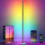 Bringux Smart Corner Floor Lamp, Rgbicw Led Standing With App Control, 1.... Fixed Price $66.75.