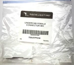 Tech Lighting Unilume Slimline Undercab Jumper Connector 700UCFFCW Female White. Fixed Price $19.99.