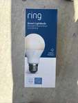 Ring Smart Lightbulb Dimmable Neutral White A19 Led 800 Lumens New Open Box. Fixed Price $24.99.