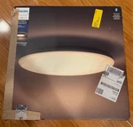 Philips Hue White Ambiance Cher Semi-flushmount Light Black. Fixed Price $199.00.