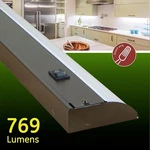 Ge Premium Direct Wire 18 In. Led Warm Wt. Under Cabinet Light 769 Lumens-bronze. Fixed Price $24.95.