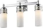 Livex Lighting 4723-05 Bath Vanity W/ Hand Blown Satin White Glass Shades. Fixed Price $49.99.