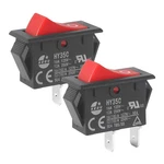 Push Button Switch HY35C 2-PIN 16A/12A 125V/250V Rocker Household Pieces. Fixed Price $12.53.