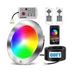 60FT Led Smart Pool Lights For Inground With 3 Control Way (app/remote/c.... Fixed Price $256.17.