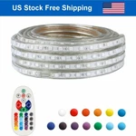 Christmas Led Strip Rope Lights Waterproof Multi-color Remote Changing Us. Fixed Price $39.86.