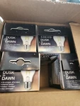 Dusk To Dawn 60W Led Bulb Satco S11428 Incandescent Light 6.5W Pack. Fixed Price $23.99.