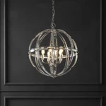Safavieh Giordano Round Crystal Chandelier, Reduced Price 2172717973 CTL1018A. Fixed Price $315.00.