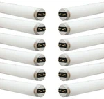 (12 Lamps) Ge 68850 Fluorescent Linear F32T8/SPX30/ECO2 32W 48 Inch. Fixed Price $89.98.