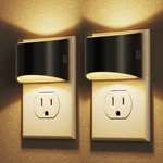 Doresshop Led Night 2 Pack Lights Plug Into Wall, 3 Level Brightne. Fixed Price $18.71.