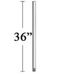 Minkaaire DR1536 White 36" Ceiling Downrod For Pancake Fans. Fixed Price $62.58.