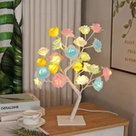 Led Rose Tree Lamp Night Light Romantic Flower Table Home Bedroom Decor. Fixed Price $17.34.