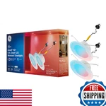 Cync Ge Reveal Smart Led Recessed Downlight, Color Changing Wifi Matter. Fixed Price $64.59.