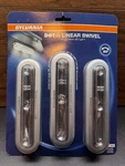3-PACK Sylvania Led Self Stick On Touch Night Light Battery Dot It Linear Swivel. Fixed Price $29.99.