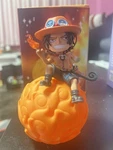 One Piece Portgas Ace Night Light Anime Desk Lamp Usb Rechargeable Decor. Fixed Price $55.00.