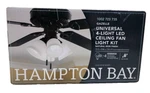Hampton Bay Gazelle 4-LIGHT Led Natural Iron Universal Ceiling Fan Kit. Fixed Price $46.95.