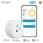 Moes Wifi Smart Power Dimmer Plug Switch Socket Outlet Timer Alexa Google App. Fixed Price $18.69.