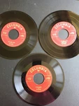 Vintage 45 Rpm Records, The Mariners, Columbia 4-38992, 38-993, & 38-994. Fixed Price $7.00.