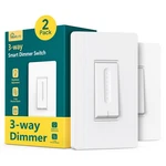 Treatlife 3 Way Smart Dimmer Switch 2-PACK Wifi Wall Light Alexa Google Master. Fixed Price $91.44.