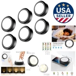 Adjustable Brightness Led Puck Lights With Remote - Ideal For Any Room Lighting. Fixed Price $102.99.