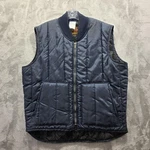 Walls Blizzard-pruf Vest Mens Xl Navy Blue Insulated Quilted Full Zip Workwear. Fixed Price $31.49.