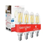 Sengled Alexa Light Bulb, E12 Smart Bulbs, Edison Bluetooth Mesh, 40 Wa.... Fixed Price $52.69.