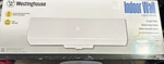 Westinghouse 6640300 2-LIGHT Indoor Wall Fixture W/ Ground Convenience Outlet. Fixed Price $69.99.