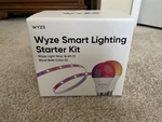 Wyze Smart Lighting Starter Kit 2X A19 Color Bulbs 16' Led Strip New. Fixed Price $27.99.