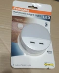 Sylvania Led Night Light With 2 Usb Charger Ports. Fixed Price $13.49.
