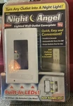 As Seen On Tv Lot Night Angel Lighted Wall Outlet Coverplates Built In Leds. Fixed Price $21.98.